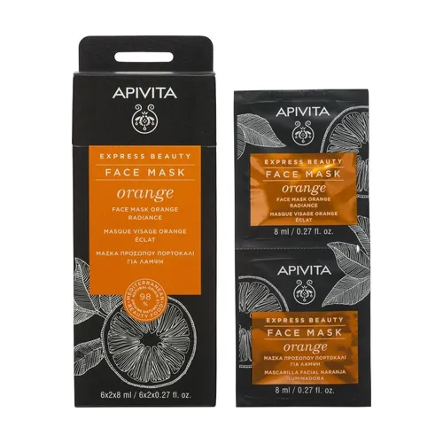 Apivita Express Beauty Revitalizing Gesichtsmaske mit Orange