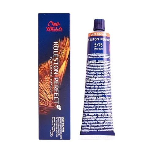 Wella Professsional Koleston perfektioniert mich + tiefbraune permanente Haarfarbe 5/75