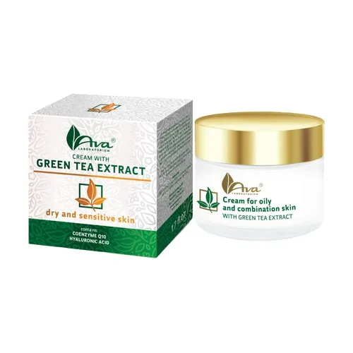 AVA Laboratorium Grüntee-Kombination und fettige Hautcreme