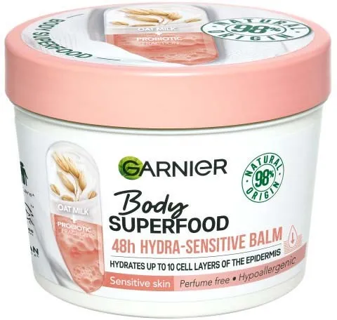 Garnier Body Superfood Oatmilk & Probiotic Hypoallergenic Balm 380 ml