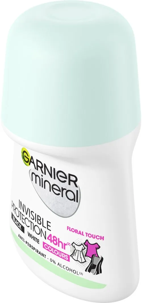 Garnier Invisible Protection 48h Black & White 50 ml