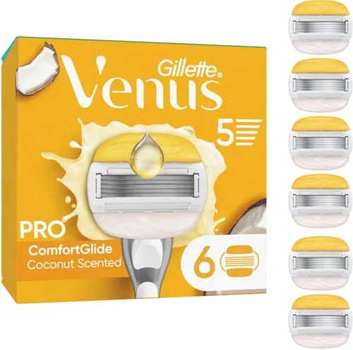 Gillette Venus Pro ComfortGlide Coconut & Olay Razor Blades