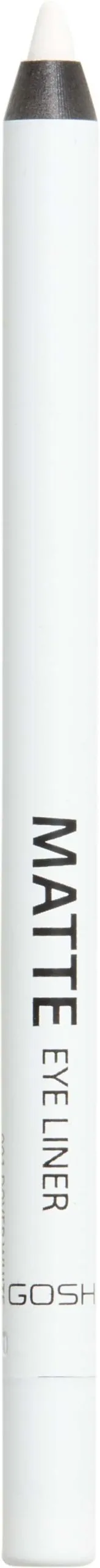 Gosh Matte Eye Liner 001 Dover White