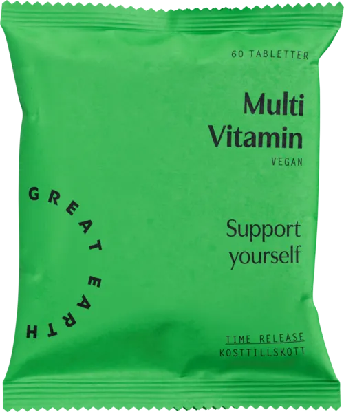 Great Earth Multi Vitamin 60 tab Refill