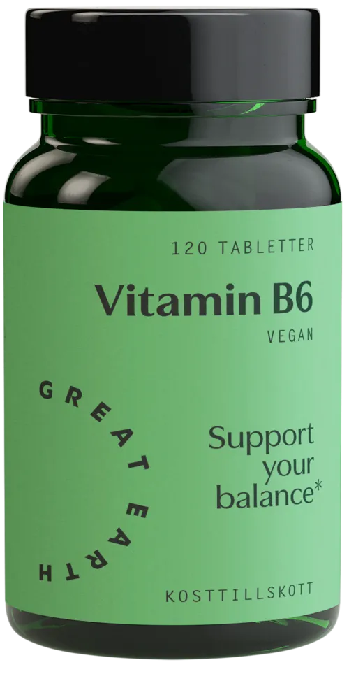 Great Earth Vitamin B6 120 St.
