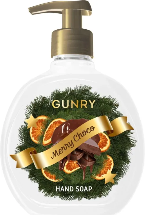 Gunry Hand Soap Merry Choco 400 ml