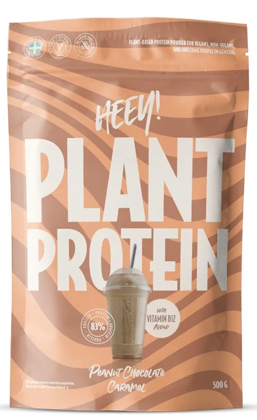 Heey! Vegan Protein Peanut Chocolate Caramel 500 g