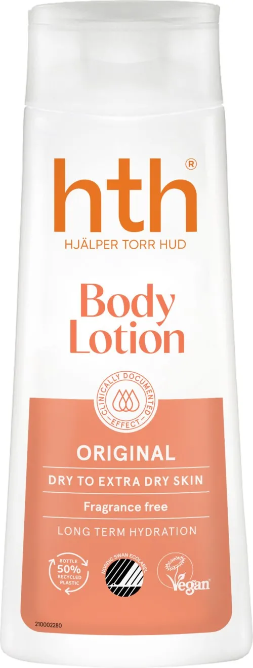 HTH Original Body Lotion Fragrance Free 200 ml