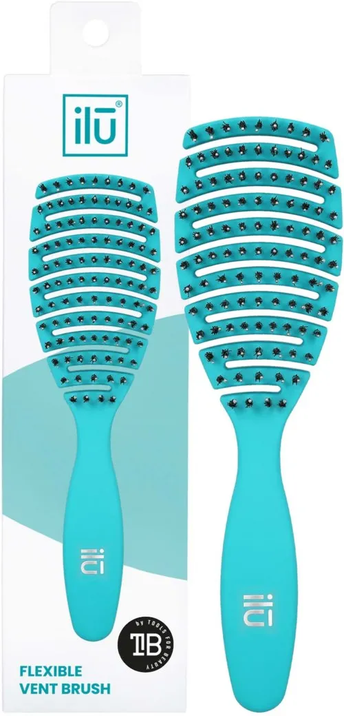 ilū Hairbrush Easy Detangling Ocean Blue