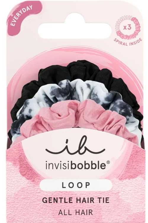 Invisibobble Everyday Loop Gentle Hair Tie 3 pcs