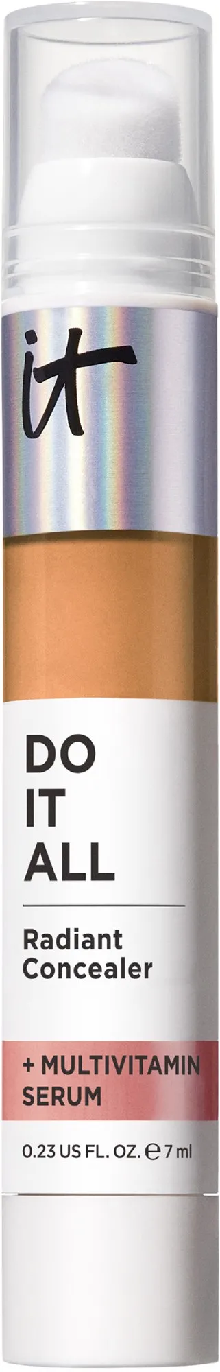 IT Cosmetics Do It All Plumping Radiant Concealer + Multivitamin Serum 420 Tan Rich Warm