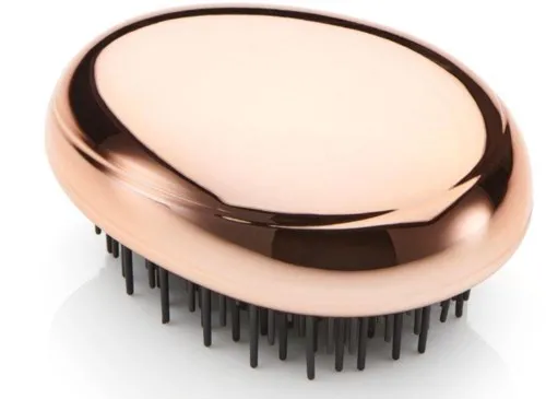 Kent Brushes Pebble Detangling Brush Rose Gold