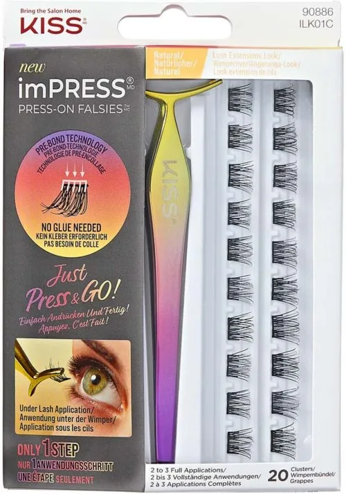 Kiss Impress Press-On Falsies Natural