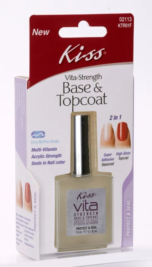 Kiss Vita-Strength Base & Topcoat