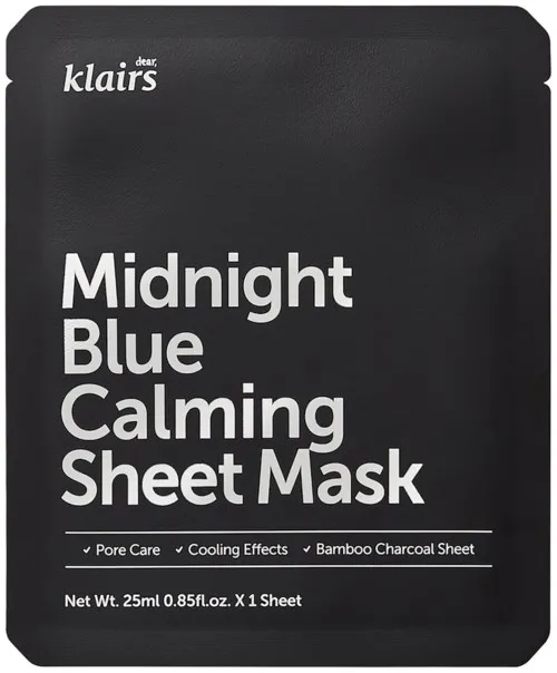 Klairs Blue Calming Midnight Sheet Mask 25 ml