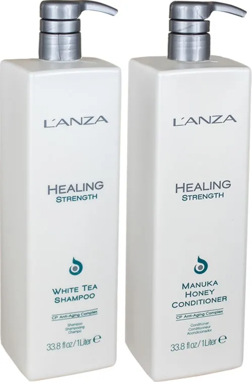 Lanza Healing Strength Bundle Shampoo 1000 ml & Conditioner 1000 ml