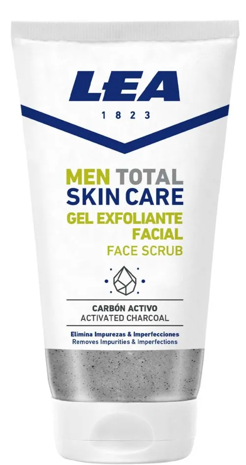 LEA Men Activated Charcoal Face Scrub 150 ml