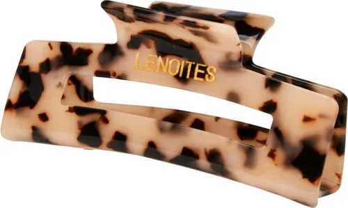 Lenoites Premium Eco-Friendly Hair Claw Nude Leopard
