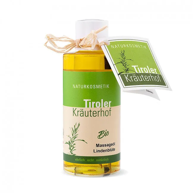 Bio Massageöl - Lindenblüte Tiroler Kräuterhof