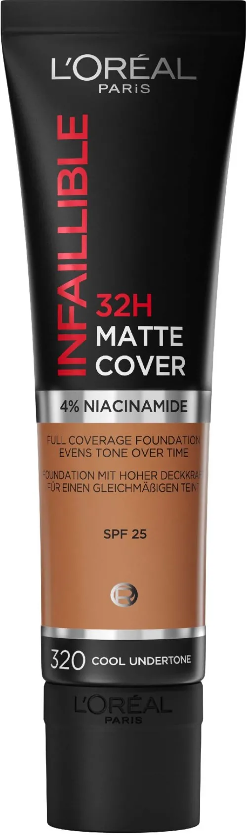 L'Oréal Paris Infaillible 32H Matte Cover Foundation 320 Cool Undertone