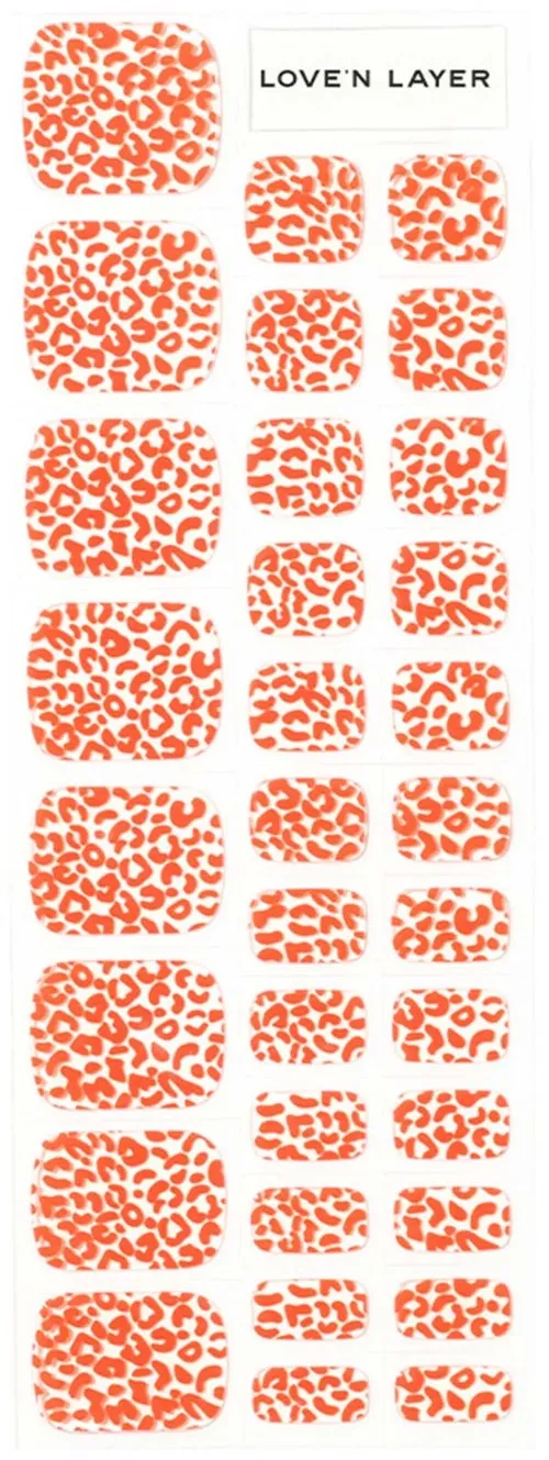 Love'n Layer Leo Toe Raspberry Red