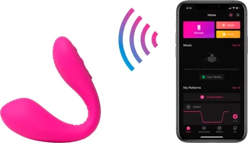 Lovense Dolce App Controlled Couples Vibrator