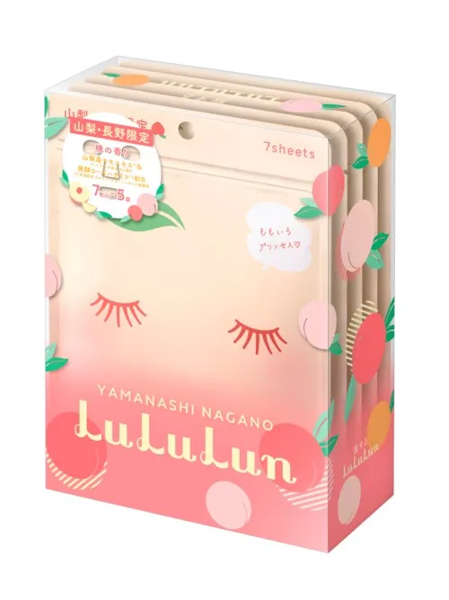 LuLuLun Premium Sheet Mask Yamanashi Peach 35 St.