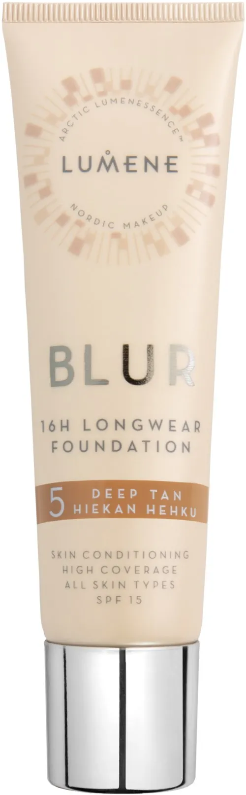 Lumene Blur 16H Longwear Foundation 5 Deep Tan