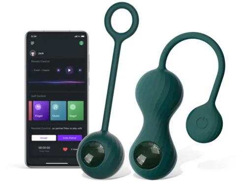 Magic Motion App Controlled Pelvic Floor Trainings Set - Crystal