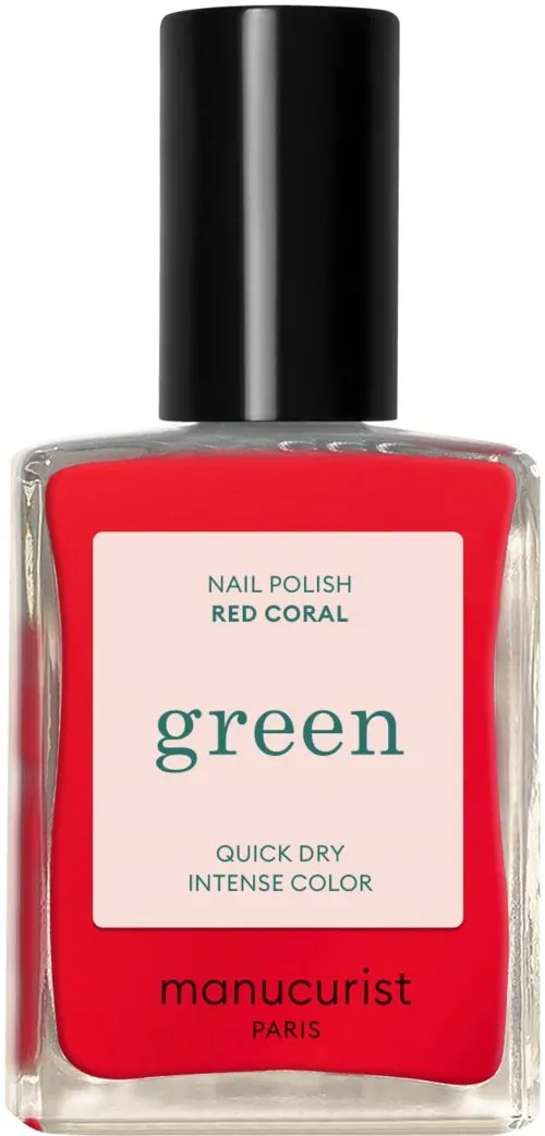 Manucurist Green Natural Nail Colour Red Coral