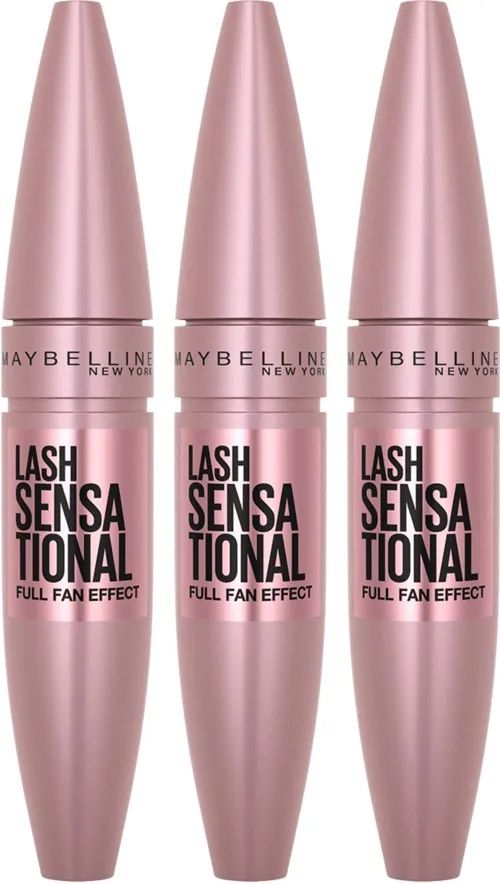 Maybelline New York Lash Sensational Black x 3