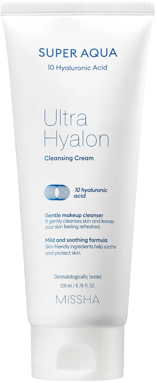 MISSHA Super Aqua Ultra Hyalron Cleansing Cream 200 ml
