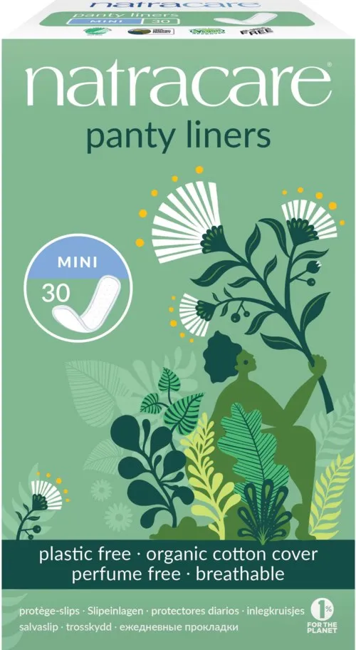 Natracare Panty Liners Mini 30 pcs
