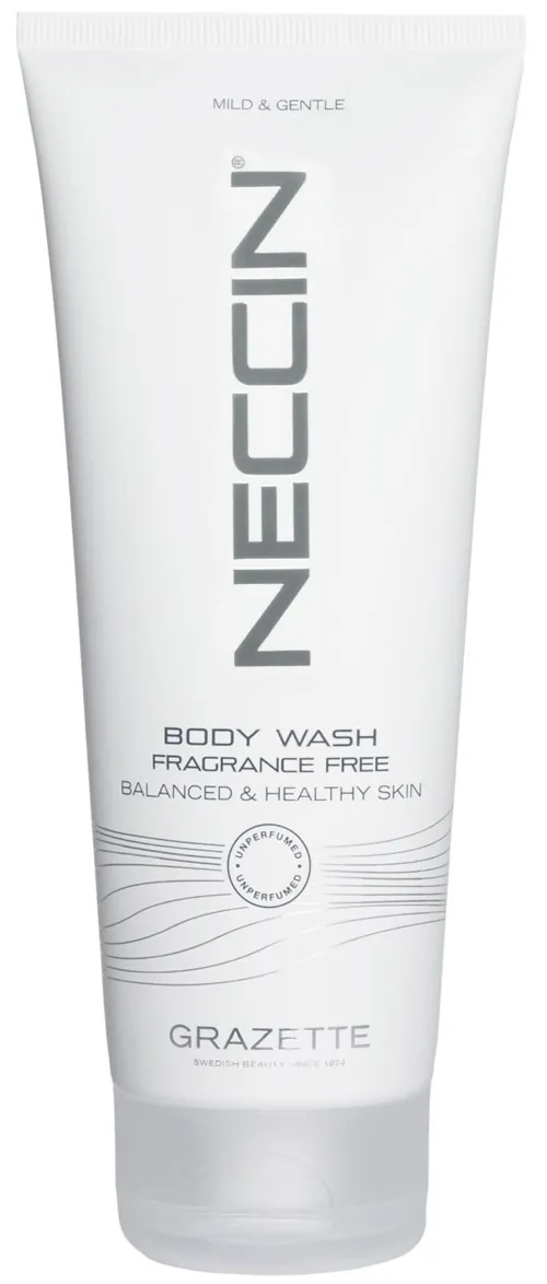 Neccin Body Wash Balanced & Healthy Skin Fragrance Free 200 ml