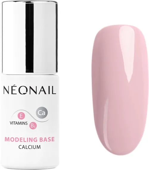 NEONAIL UV Gel Polish Modeling Base Calcium Neutral Pink