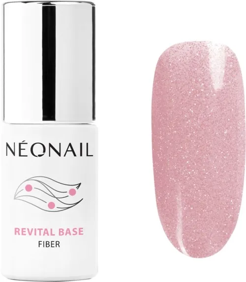 NEONAIL UV Gel Polish Revital Base Fiber Blinking Cover Pink