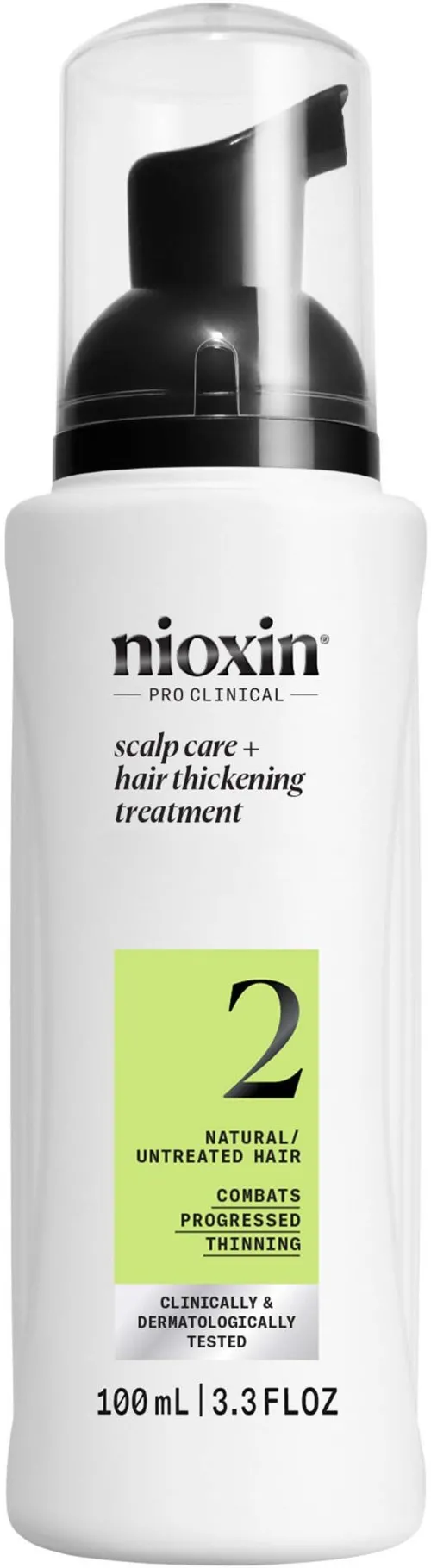 Nioxin System 2 Scalp Treatment for Thinning Hair 100 ml