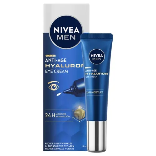 NIVEA MEN Anti Age Hyaluron Eye Creme SPF15 15 ml