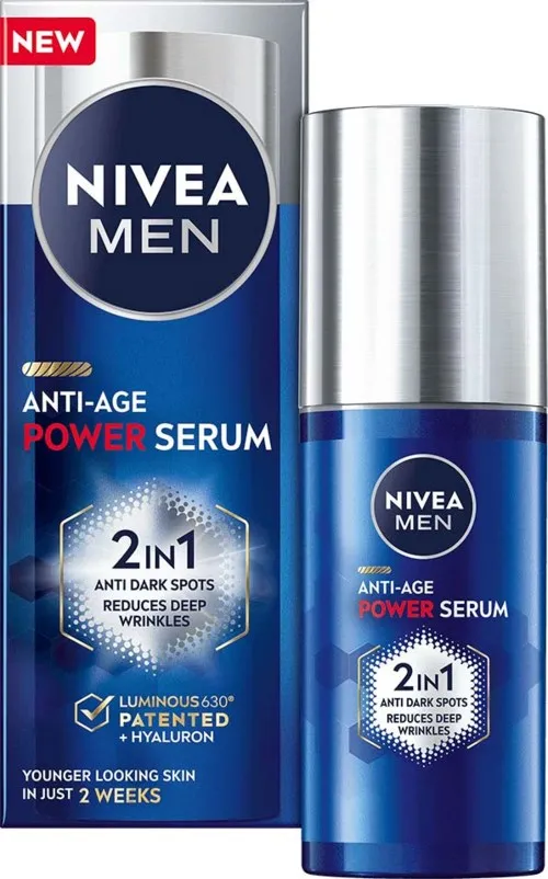 NIVEA MEN Luminous Anti-Age Power 2in1 Serum 30 ml
