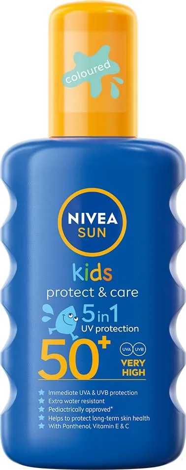 NIVEA SUN Protect & Care Kids Sun Spray SPF 50+ 200 ml