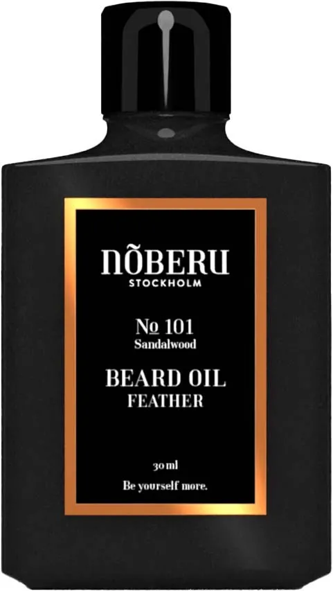 Nõberu of Sweden  Beard Oil Feather No 101 Sandalwood 30 ml