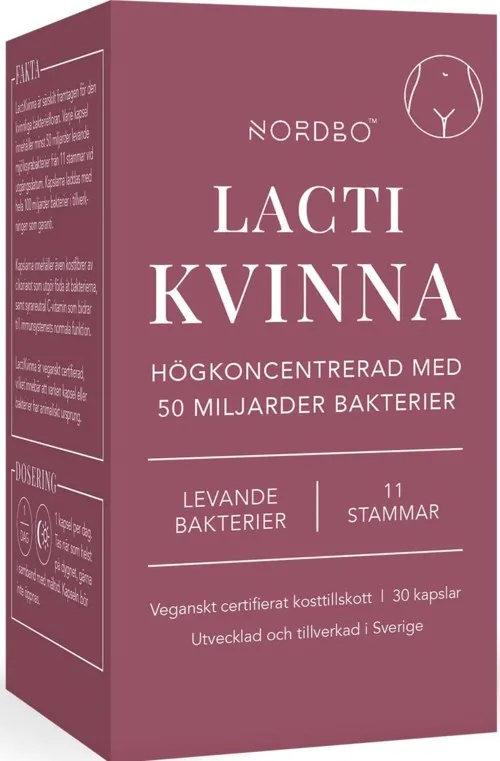 Nordbo LactiKvinna 50 miljarder 30 St.