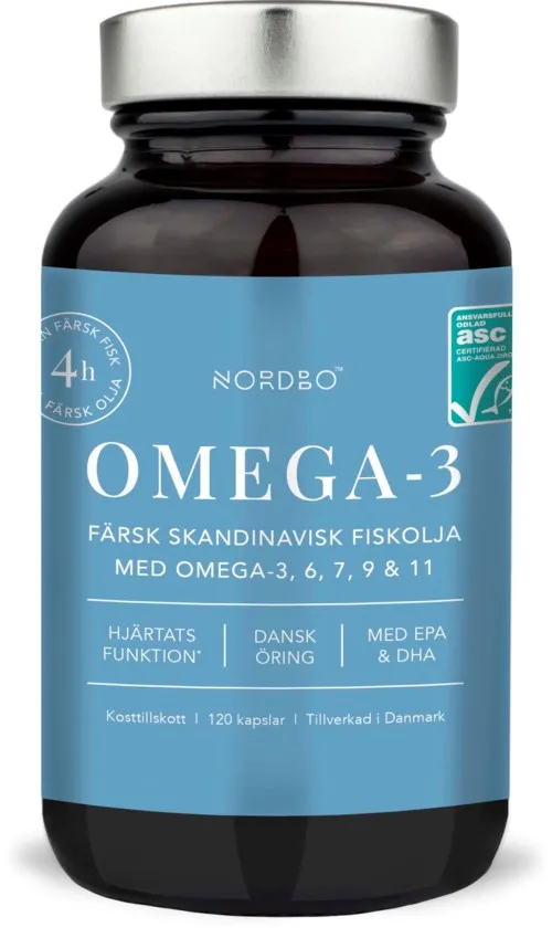 Nordbo Omega-3 ASC 120 St.