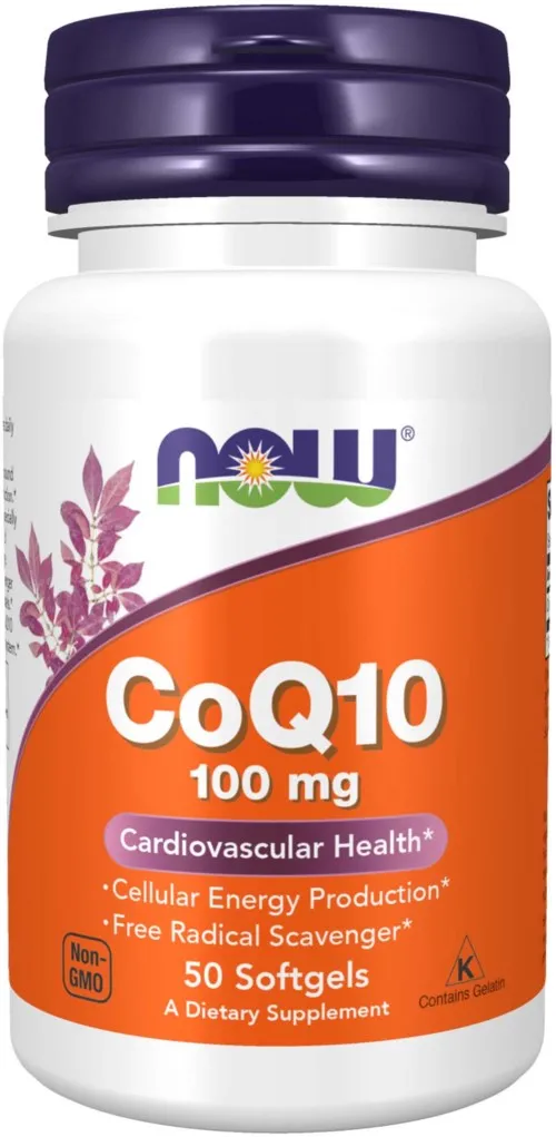 NOW  Coq10 100 Mg 50 St.