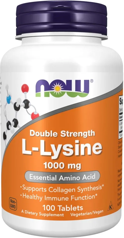 NOW L-Lysine 1000Mg  100 St.