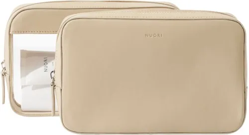 Nuori Sideway Travel Case Set Neutral