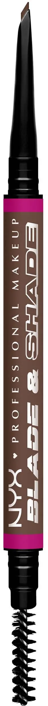 NYX PROFESSIONAL MAKEUP Blade & Shade Brow Pencil 09 Brunette