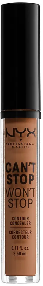NYX PROFESSIONAL MAKEUP Can't Stop Won't Stop Concealer Warm Caramel