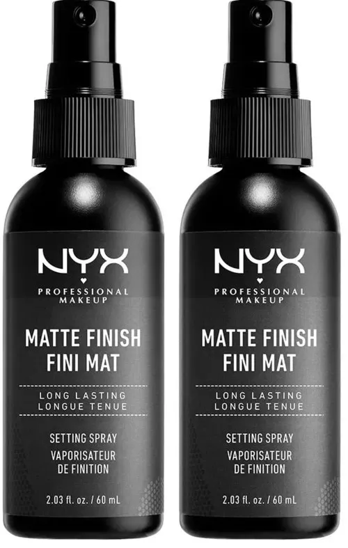 NYX PROFESSIONAL MAKEUP Matte Finish, Makeup Setting Spray 01 Matte Duo 2x60 ml