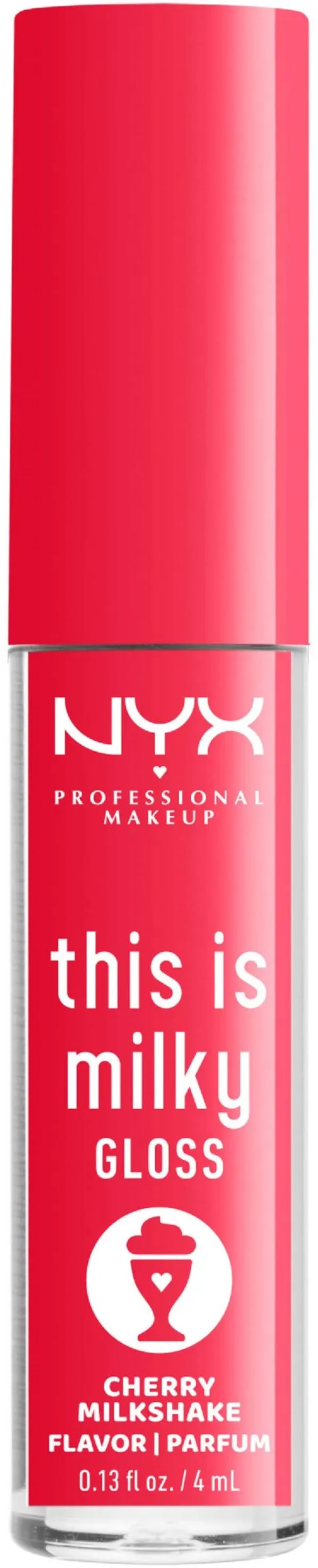 NYX PROFESSIONAL MAKEUP This Is Milky Gloss 13 Cherry Milk Shake